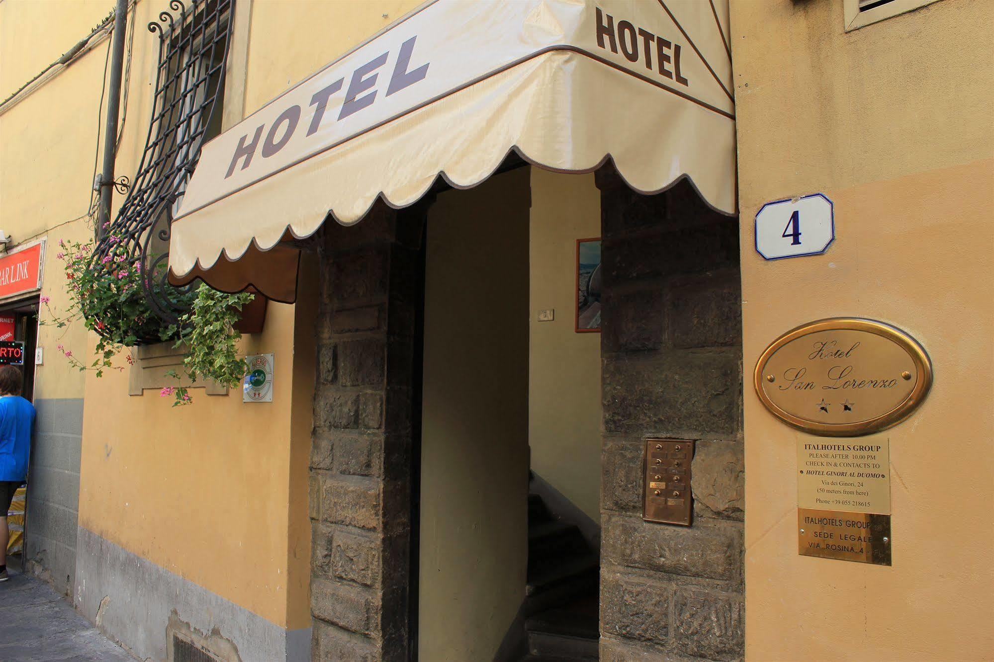 Hotel San Lorenzo Florens Exteriör bild